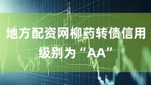 地方配资网柳药转债信用级别为“AA”