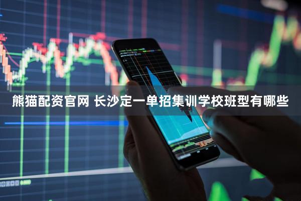 熊猫配资官网 长沙定一单招集训学校班型有哪些